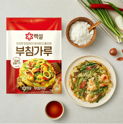 [CJ Beksul] Korean Pancake Mix 500g / 1kg 백설 부침가루