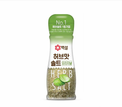 [CJ Beksul] Seasoning Herb Sea Salt (Garlic, Mild, Spicy) 50g 백설 허브맛 솔트 50g 3종