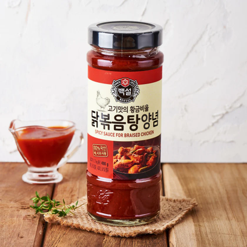 [CJ Beksul] Spicy Sauce for Braised Chicken 290g/490g 백설 닭볶음탕 양념