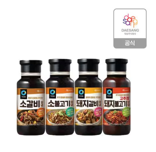 [CJW] Beef & Pork Marinade Sauce 500g 청정원 고기양념