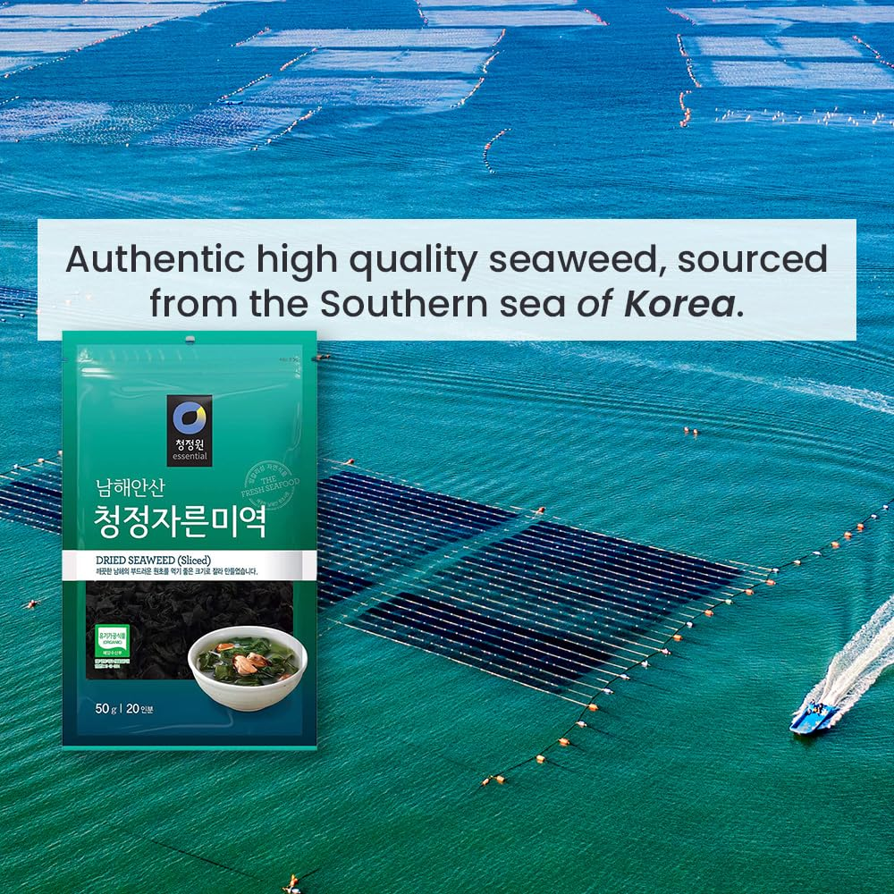 [CJW] Namhae Coast Premium Dried Seaweed 20g/50g/100g 청정원 청정미역