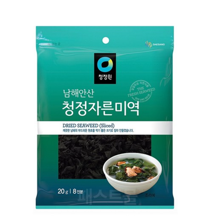[CJW] Namhae Coast Premium Dried Seaweed 20g/50g/100g 청정원 청정미역
