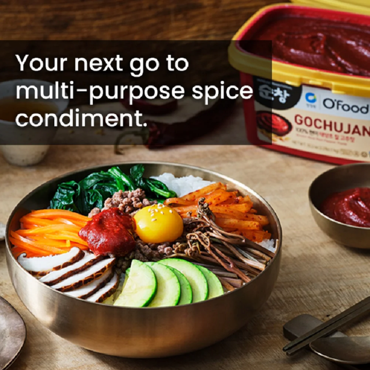 [CJW] Sunchang Gochujang Hot Pepper Paste 500g / 1kg  청정원순창 100% 현미 태양초 찰고추장