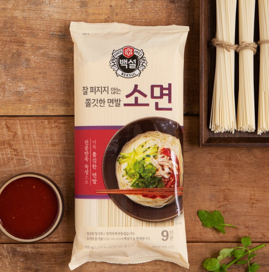 [CJ Beksul] Somyeon Wheat Noodles 500g / 900g CJ 백설 소면