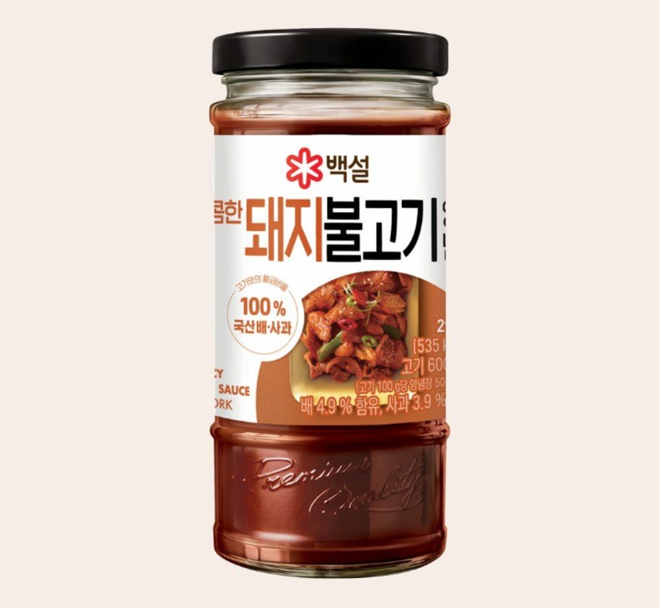[CJ Beksul] Spicy Bulgogi Sauce for Pork 290g/840g  백설 매콤한 돼지 불고기 양념