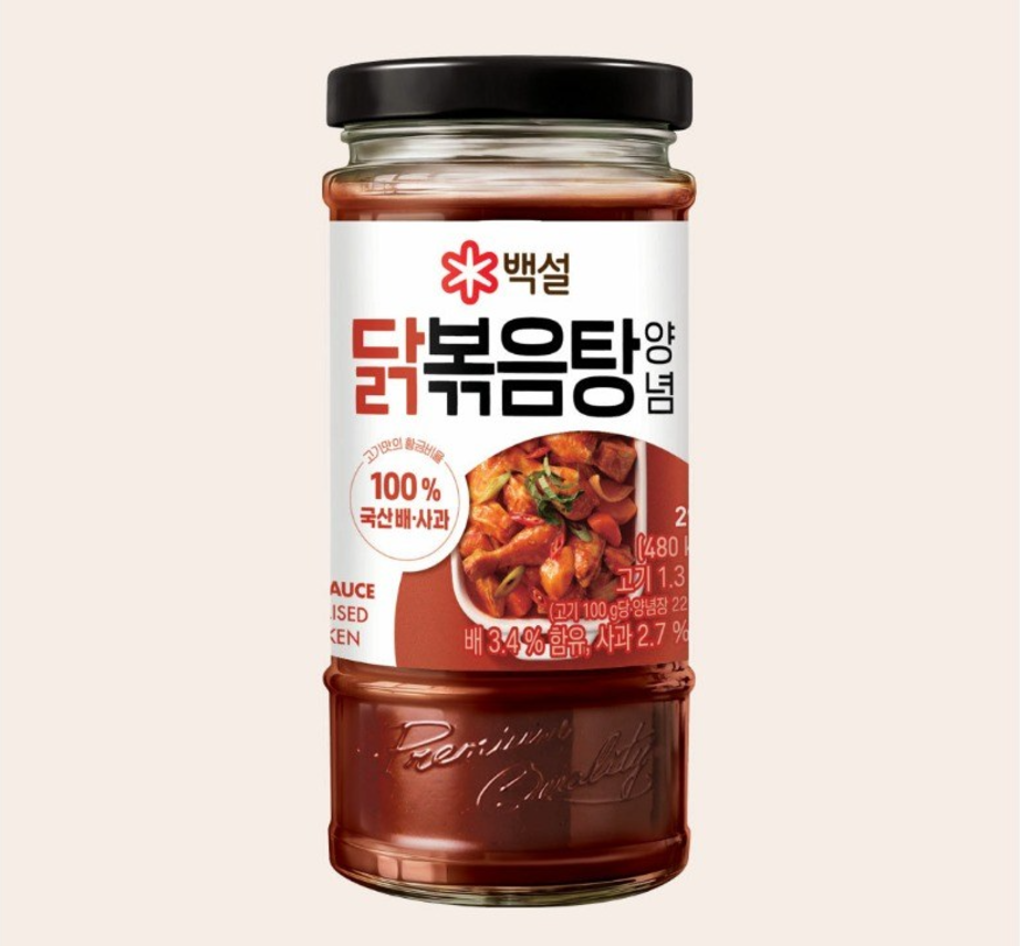 [CJ Beksul] Spicy Sauce for Braised Chicken 290g/490g  백설 닭볶음탕 양념