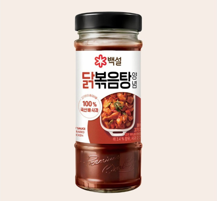 [CJ Beksul] Spicy Sauce for Braised Chicken 290g/490g  백설 닭볶음탕 양념