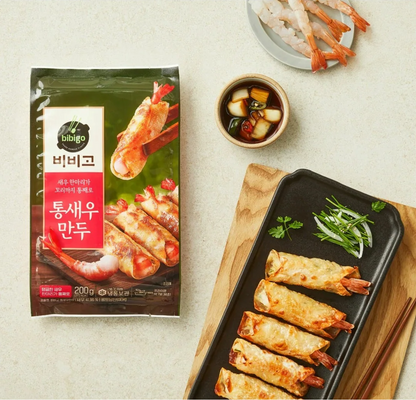 [CJ Bibigo] Whole Shrimp Mandu 200g  비비고 통새우 만두
