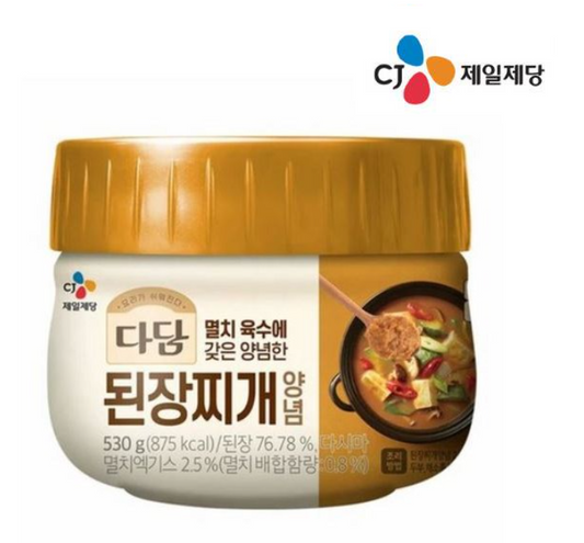 [CJ Foods] DaDam Doenjang Jjigae Seasoning 530g  다담 된장찌개 양념