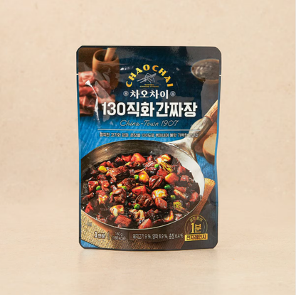 (Sempio] Chaochai130° Wok-Fried Jjajang Sauce 180g 차오차이 130직화 간짜장