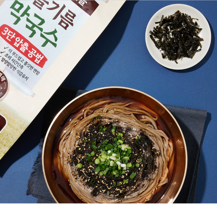 [Chilkab] Korean Buckwheat Naengmyeon  Cold Noodle  [칠갑농산] 냉천골 메밀 냉면 시리즈