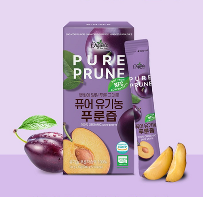[Chunho N Care] 100% Organic NFC Pure Juice Stick (Prune / Pomegranate) 천호엔케어 퓨어 유기농