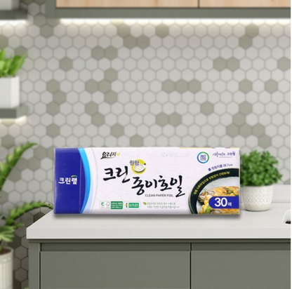 [Cleanlab] Clean Paper Foil Round 30P 크린랲 종이호일 원형