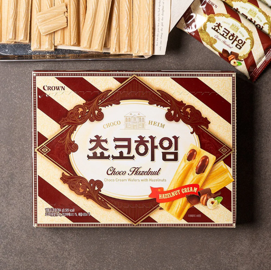 [Crown] Choco Heim Hazelnut Cream Wafers 47g/142g 크라운 쵸코하임