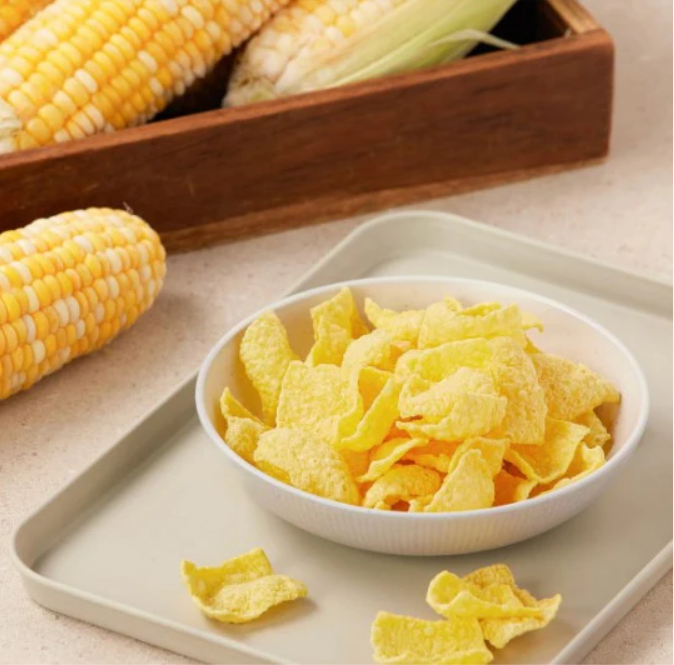 [Crown] Corn Chip – Super Sweet Corn Flavour 70g 크라운 콘칩 초당옥수수맛