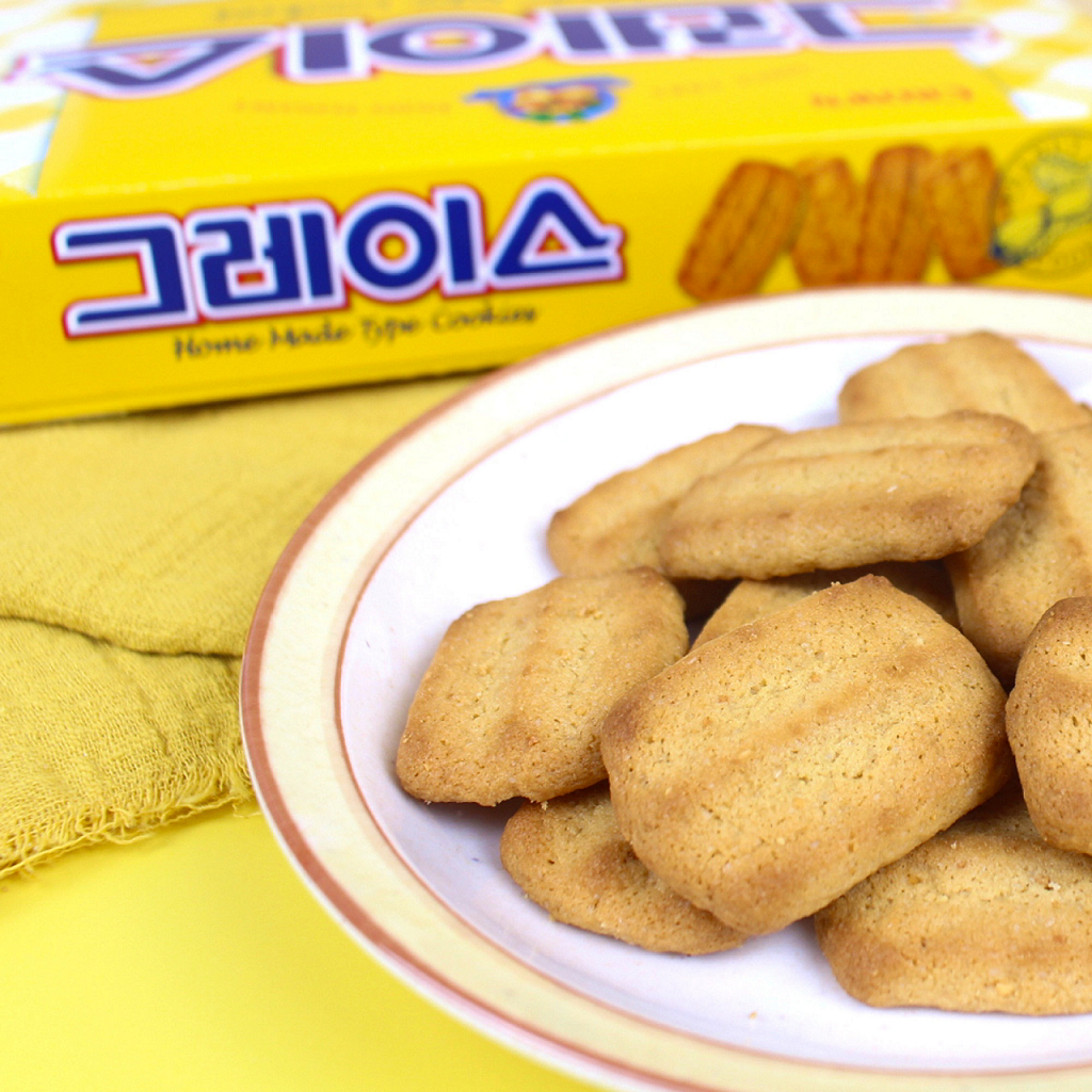 [Crown] Grace Cream Biscuits 85g 크라운 그레이스 크림 비스킷