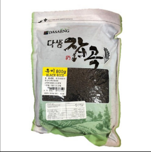 [Dasaeng] Black Rice 800g 다생 잡곡 흑미