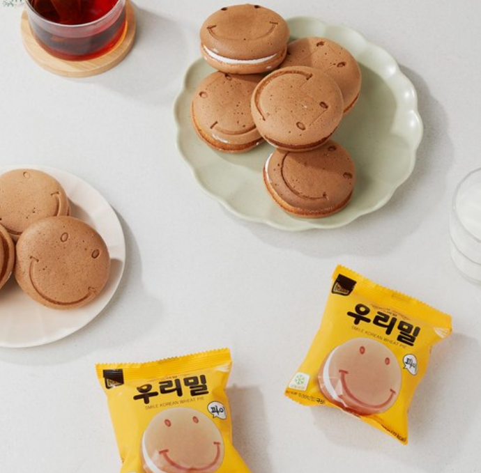 경기 Fair [DalGwang] Smile  Wheat Pie 35g  광군 스마일 우리밀 파이