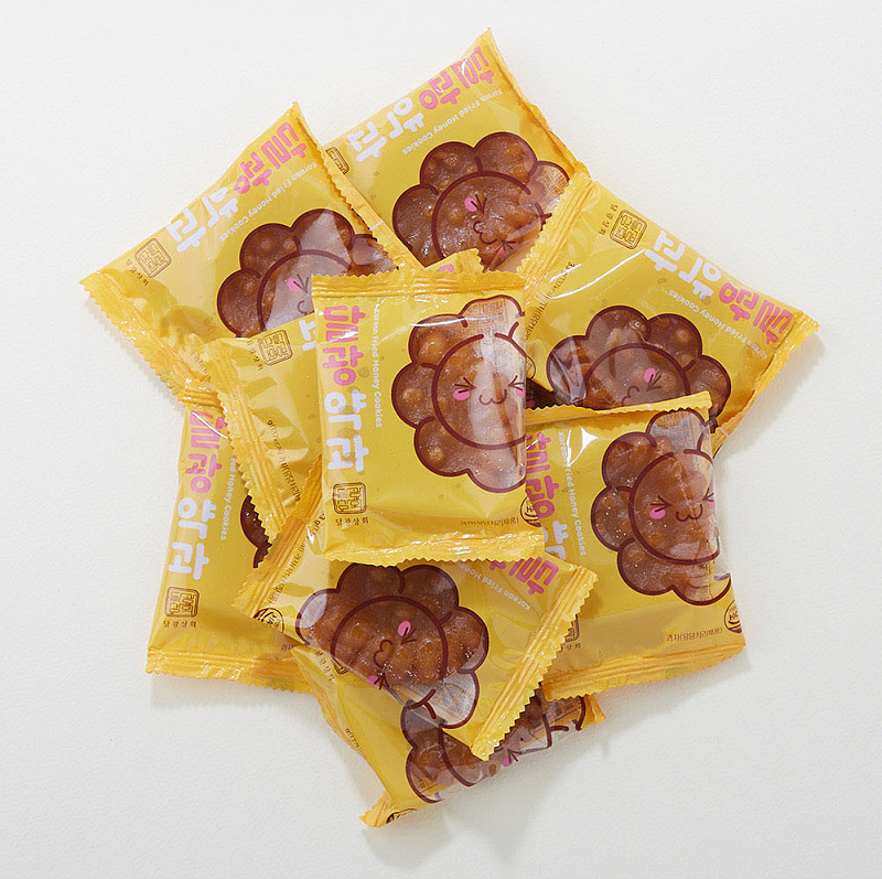 경기 Fair [DalGwang] Sweet Yakgwa - Traditional Honey Pastry (38g)  쾅군컴퍼니 달광약과