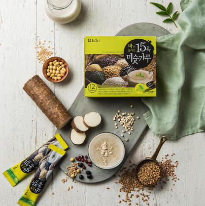 [Damtuh] 15 Roasted Grains with Yam Tea Mix 20g x 12T  담터 15곡 구운감자차 믹스