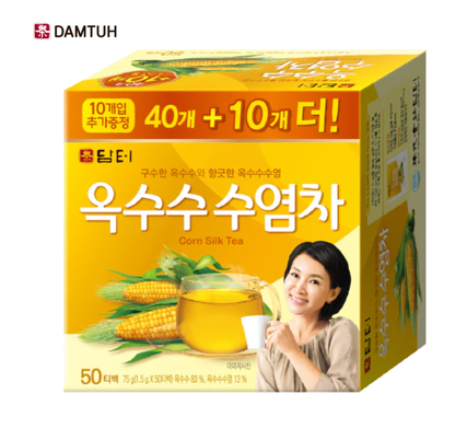 [Damtuh] Corn Silk Tea Bags 5gx50T  담터 옥수수 수염차