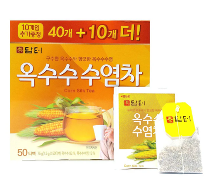[Damtuh] Corn Silk Tea Bags 5gx50T  담터 옥수수 수염차