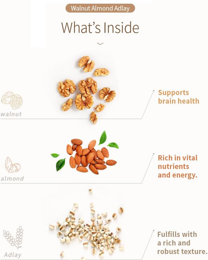 [Damtuh] Walnut Almond Job’s Tear Pumpkin Seed & Peanut Tea, Misugaru 18g x 15T 담터 호두 아몬드 율무차