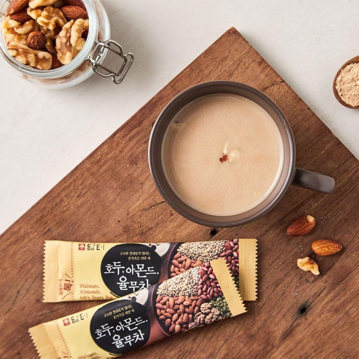 [Damtuh] Walnut Almond Job’s Tear Pumpkin Seed & Peanut Tea, Misugaru 18g x 15T 담터 호두 아몬드 율무차