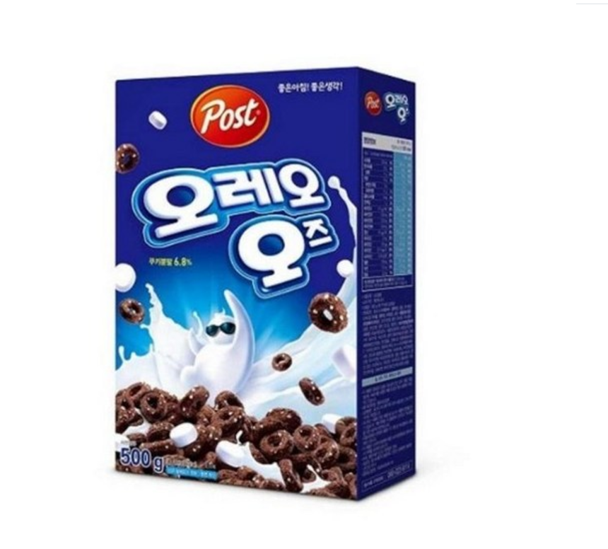 [Dongsuh] Post Oreo O's Cereal 250g / 500g 포스트 오레오 오즈