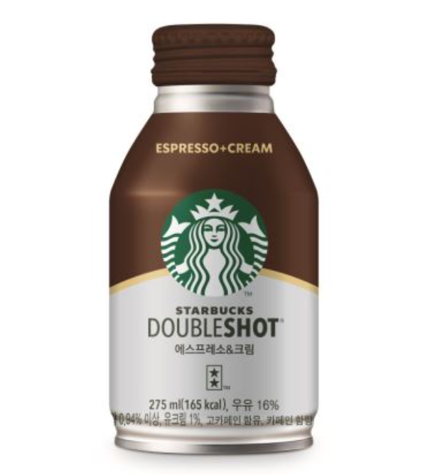 [Dongsuh] Starbucks Double Shot Expresso Cream 275ml  스타벅스 더블샷 에스프레소 크림