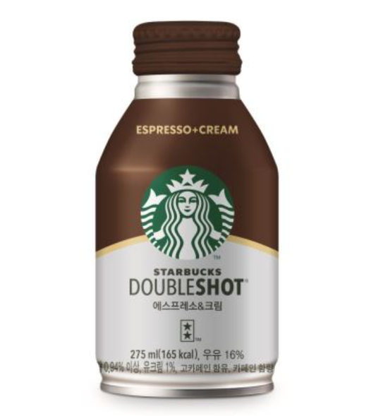 [Dongsuh] Starbucks Double Shot Expresso Cream 275ml  스타벅스 더블샷 에스프레소 크림
