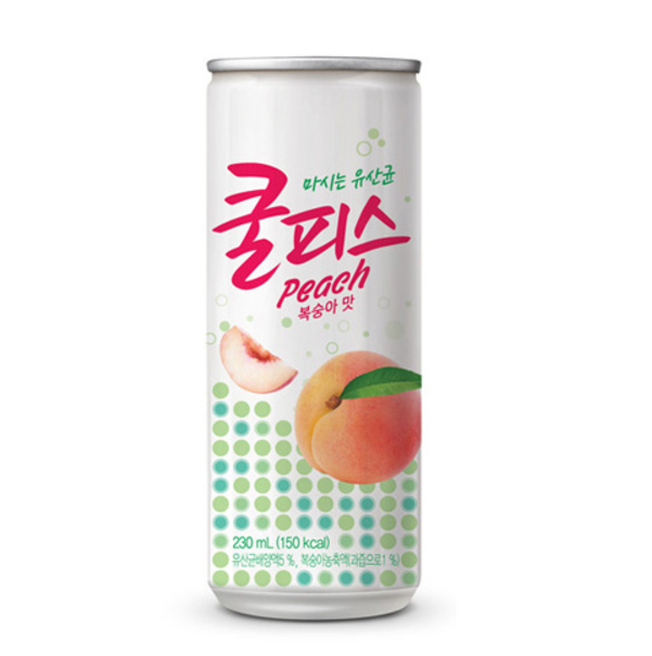 [Dongwon] Coolpis Peach / Pineapple Juice 230ml 동원 쿨피스 복숭아맛+파인애플맛