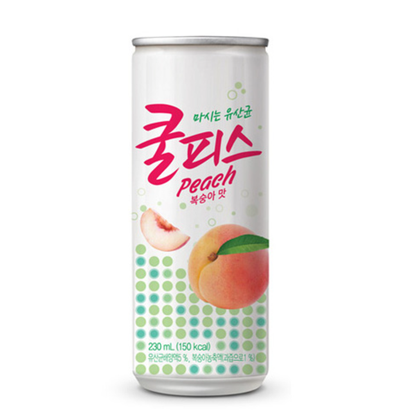 [Dongwon] Coolpis Peach / Pineapple Juice 230ml 동원 쿨피스 복숭아맛+파인애플맛