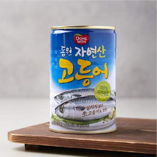 [Dongwon] Canned  Mackerel 400g 동원 고등어 원터치