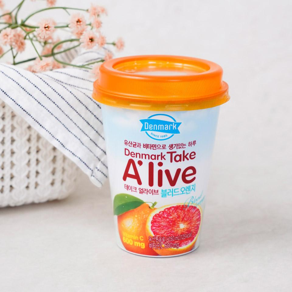 [Dongwon] Take Alive Fruit Juice 250ml [동원]덴마크 테이크 얼라이브