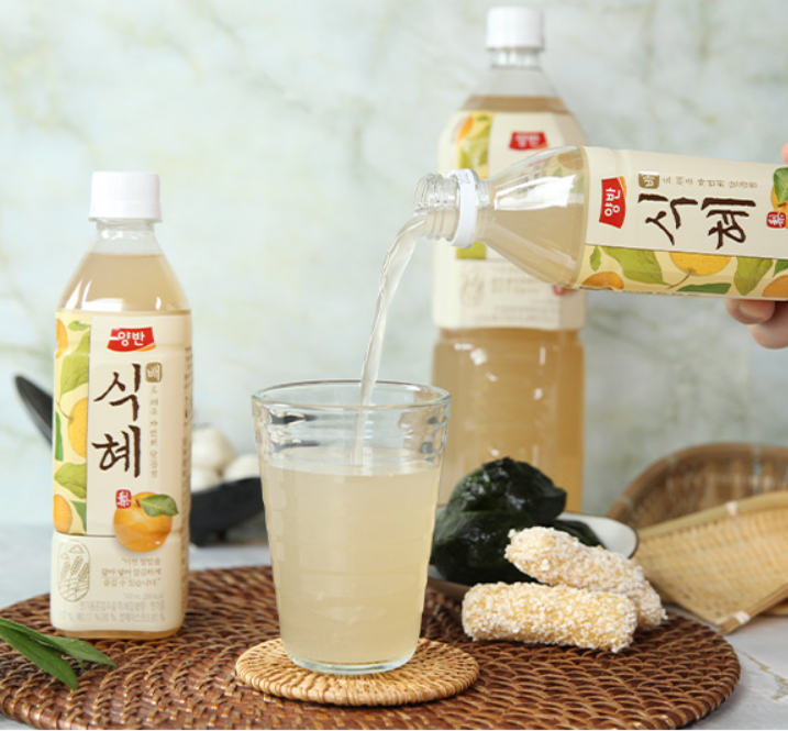 [Dongwon] Yangban Pear Sikhye and Pear Sujeonggwa 500ml  동원 양반 배식혜 배수정과