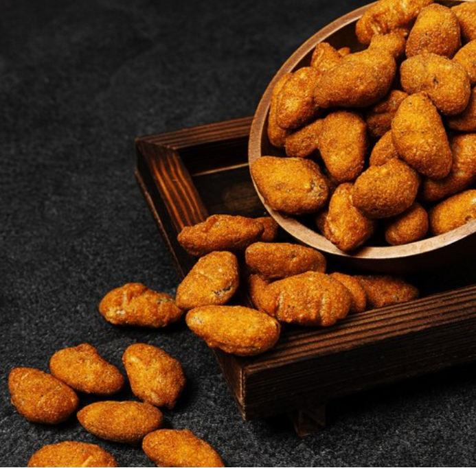 경기 Fair [JS Food] Old-Style Fried Chicken Flavored Almonds (100g) 고독한미식가 엣날통닭 속 아몬드
