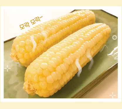 Gangwondo Steamed Glutinous Sweet Corn 300g 강윈도 찰옥수수 300g