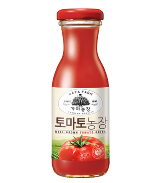 [Gaya Farm] Tomato Juice 180ml 가야농장 토마토농장