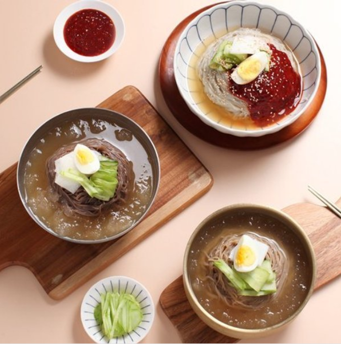[Gyeodong] Korean Naengmyeon Meal Kit - Cold Noodles (Mul & Bibim) 교동식품 교동원쿡