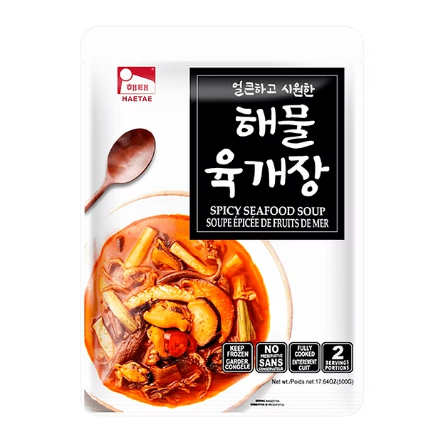 [HaeTae] Traditional Korean Cooked Soup & Stew  추어탕 콩나물해장국 해물육개장 청국장