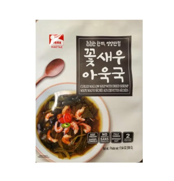 [Haetae] Korean Ready to Eat Kimchi Stew Soup 500g 해태 묵은지 콩비지 / 꽃새우 아욱국