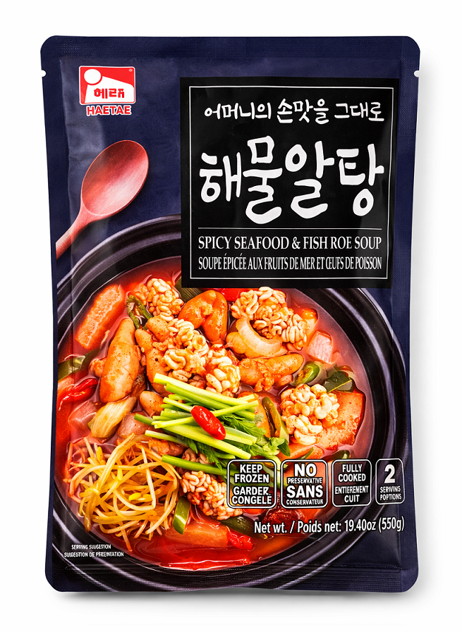 [Haetae] Korean Seafood & Snail Soup Series 해태 해물알탕 우렁된장찌개 동태탕 다슬기아욱국