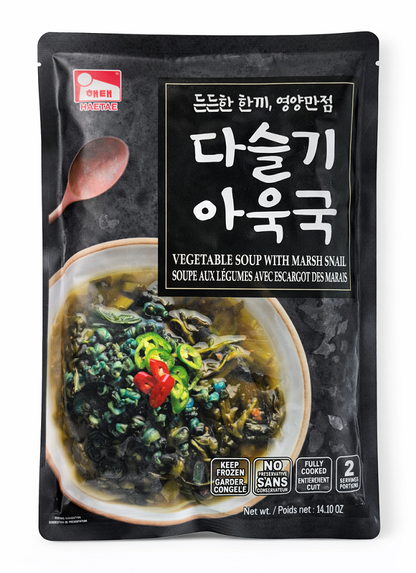 [Haetae] Korean Seafood & Snail Soup Series 해태 해물알탕 우렁된장찌개 동태탕 다슬기아욱국