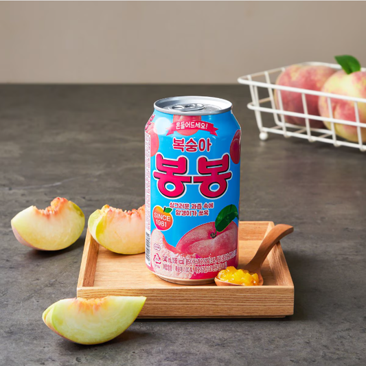 [Haitai] Bonbon Peach Juice 340ml  해태 복숭아 봉봉
