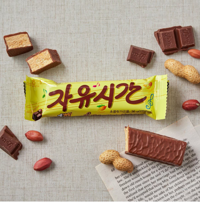 [Haitai] Choco Free Time 36g 해태 자유시간