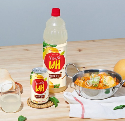 [Haitai] Crushed Pear Juice 238ml / 1.5L  해태 갈아만든 배- 캔, PET 1.5L