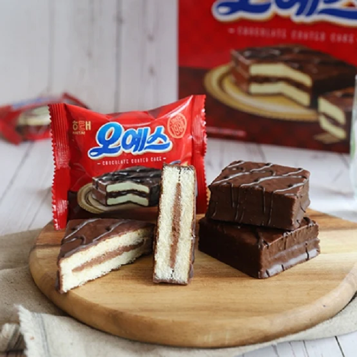 [Haitai] Oh Yes Original Chocolate Cake 360g 해태 오예스 오리지널