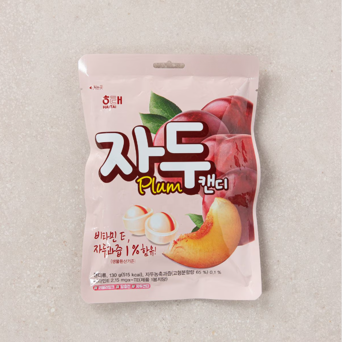 [Haitai] Plum Candy 130g  해태 자두캔디