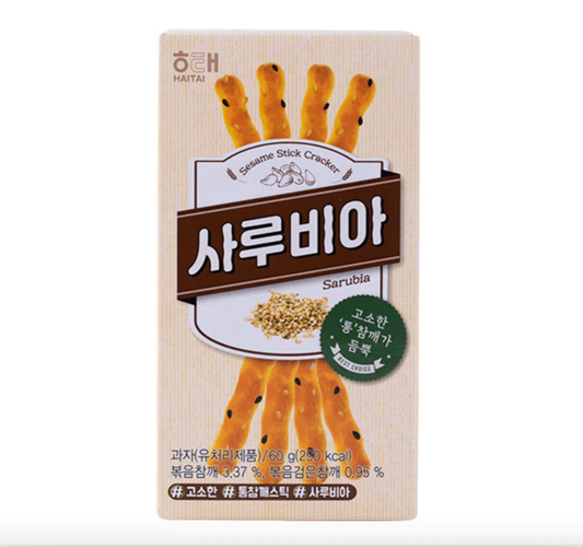 [Haitai] Sarubia Sesame Stick Crackers 60g 해태 사루비아